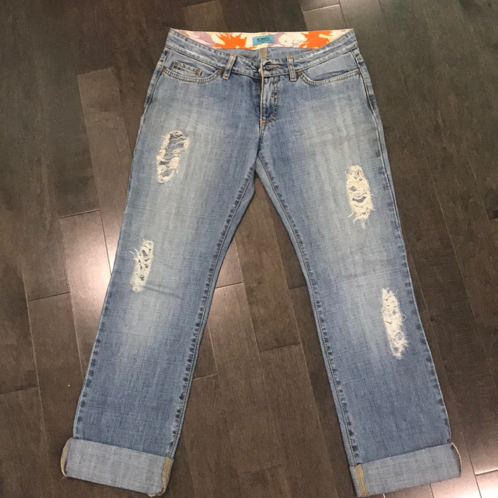 Fiorucci ripped jeans